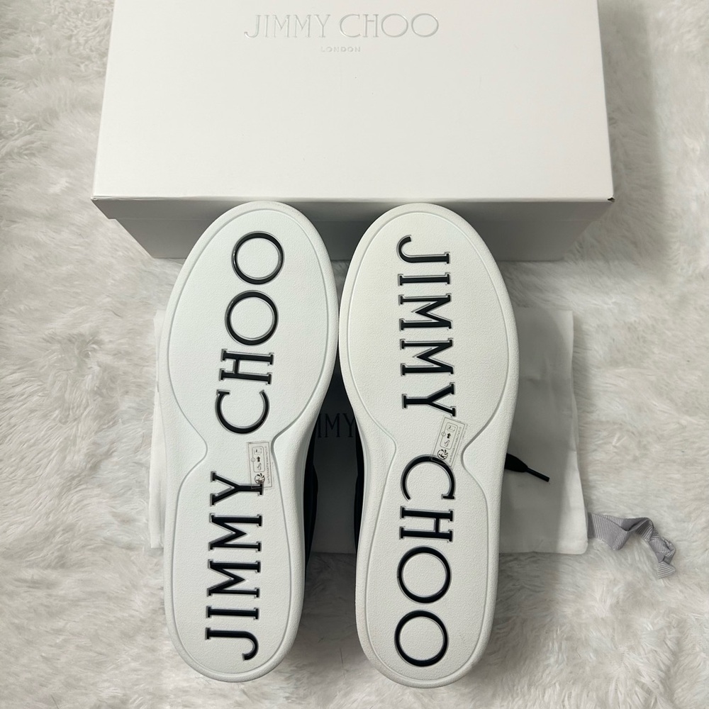Jimmy Choo Rome Calf Sneakers - Picture 12 of 15